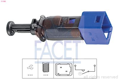 Bremžu signāla slēdzis FACET 7.1195