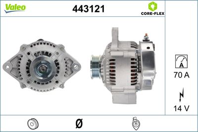 Генератор VALEO 443121