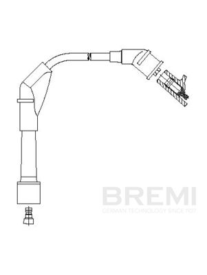 Augstsprieguma vads BREMI 713/36