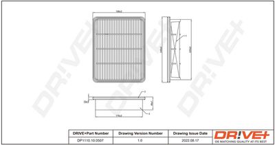 Воздушный фильтр Dr!ve+ DP1110.10.0507
