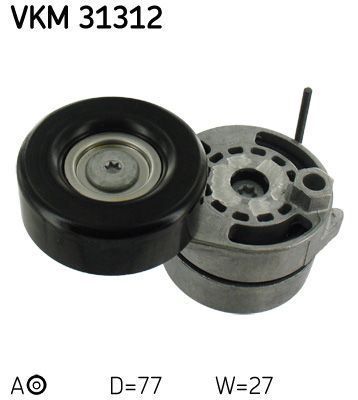 Натяжитель ремня, клиновой зубча SKF VKM 31312