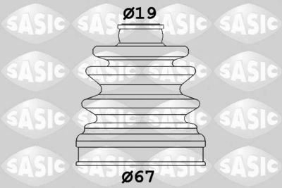 Комплект пыльника, приводной вал SASIC 1906134