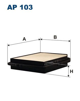 Воздушный фильтр FILTRON AP 103