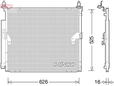 Kondensators, Gaisa kond. sistēma DENSO DCN50034