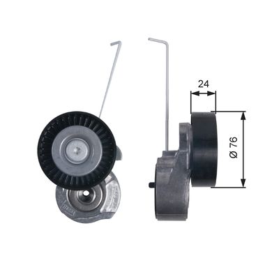 Siksnas spriegotājs, Ķīļsiksna GATES T38495