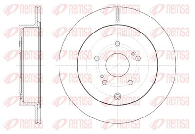 Тормозной диск REMSA 61416.10