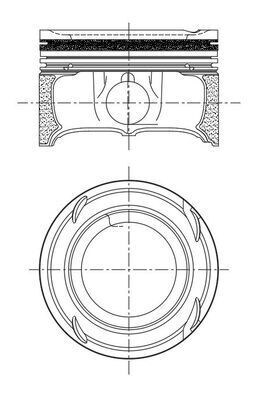 Поршень MAHLE 001 PI 00200 000