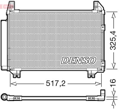 Kondensators, Gaisa kond. sistēma DENSO DCN50101