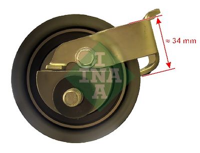 Натяжной ролик, ремень ГРМ Schaeffler INA 531 0399 20