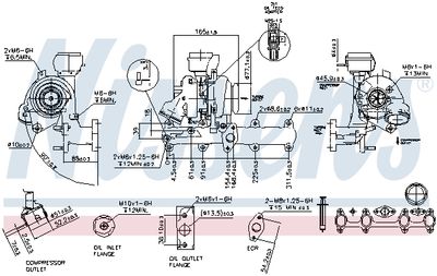 Kompresors, Turbopūte NISSENS 930182