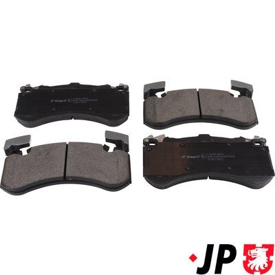 Bremžu uzliku kompl., Disku bremzes JP GROUP 1163613410
