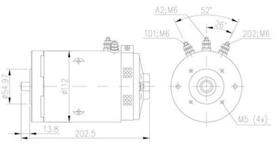 Elektromotors MAHLE MM 405