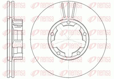 Тормозной диск REMSA 6234.11