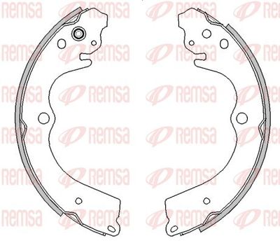 Тормозные колодки REMSA 4545.00