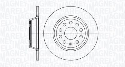 Bremžu diski MAGNETI MARELLI 361302040195