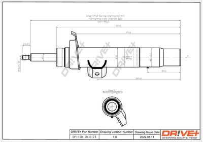Амортизатор Dr!ve+ DP1610.10.0174
