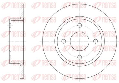 Тормозной диск REMSA 6047.00