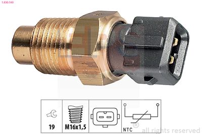 Devējs, Dzesēšanas šķidruma temperatūra EPS 1.830.160