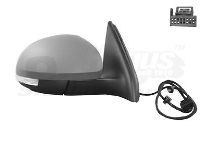 Наружное зеркало VAN WEZEL 5745808