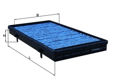 Фильтр, воздух во внутренном пространстве MAHLE LAO 382