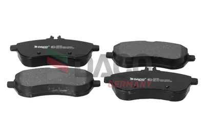 Bremžu uzliku kompl., Disku bremzes DACO 322326