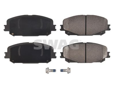 Bremžu uzliku kompl., Disku bremzes SWAG 33 10 8026