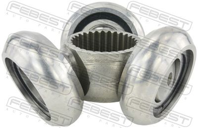 Муфта с шипами, приводной вал FEBEST 0116-KUN26