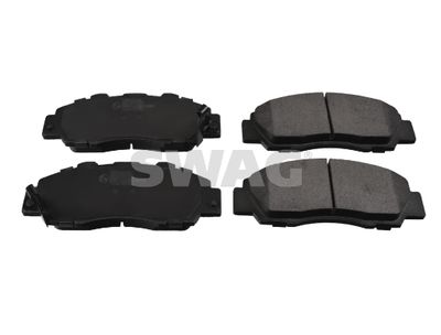 Bremžu uzliku kompl., Disku bremzes SWAG 85 91 6551