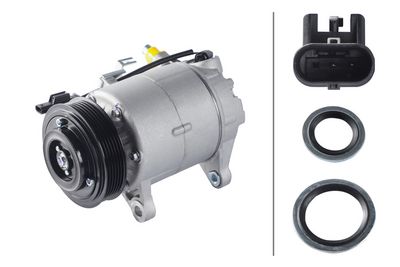 Компрессор, кондиционер HELLA 8FK 366 201-881
