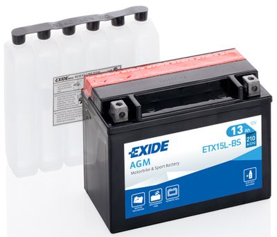 Startera akumulatoru baterija EXIDE ETX15L-BS