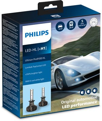 Kvēlspuldze, Tālās gaismas lukturis PHILIPS 11258U91X2