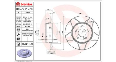 Тормозной диск MAGNETI MARELLI 360406032005