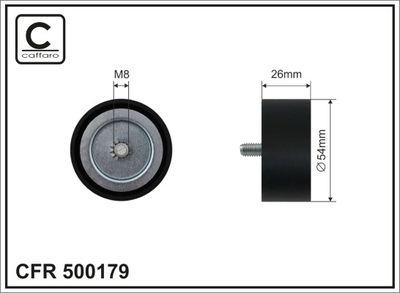Parazīt-/Vadrullītis, Ķīļrievu siksna CAFFARO 500179