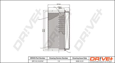 Воздушный фильтр Dr!ve+ DP1110.10.0747