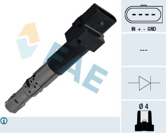 Aizdedzes spole FAE 80327