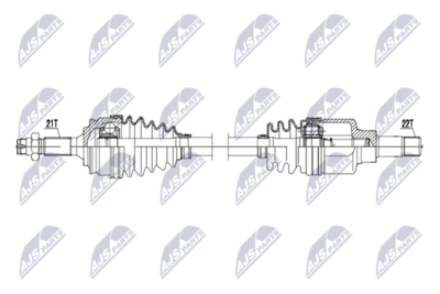półoś napędowa NTY NPW-CT-169