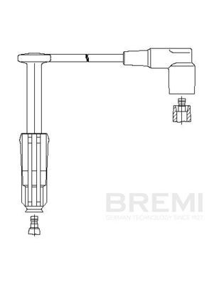 Провод зажигания BREMI 165/55