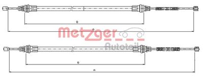 Trose, Stāvbremžu sistēma METZGER 10.9336