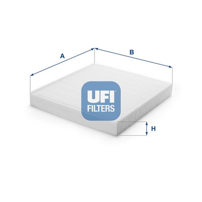 Фильтр, воздух во внутренном пространстве UFI 53.298.00