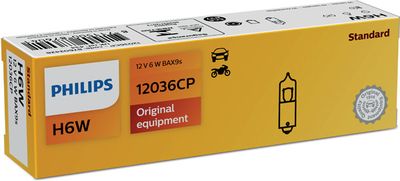 Kvēlspuldze, Pagriezienu signāla lukturis PHILIPS 12036CP