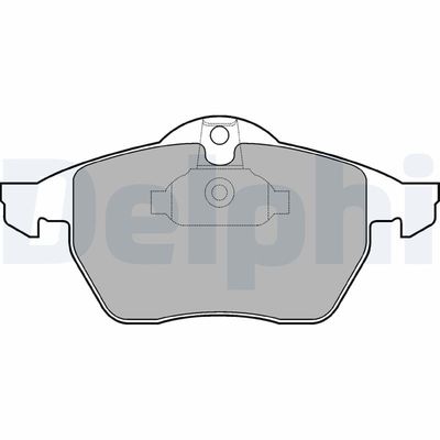 Bremžu uzliku kompl., Disku bremzes DELPHI LP1600