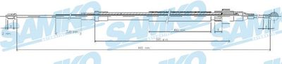 Тросик, cтояночный тормоз SAMKO C0938B