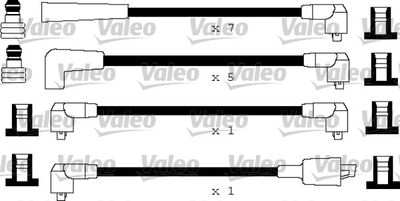 Augstsprieguma vadu komplekts VALEO 346394