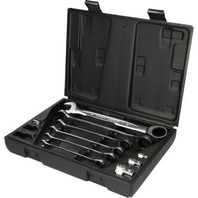 Uzgriežņu atslēgu komplekts ar sprūdmehānismu KS TOOLS 503.4260