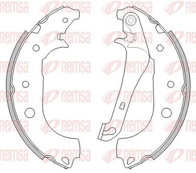 Bremžu loki REMSA 4295.00