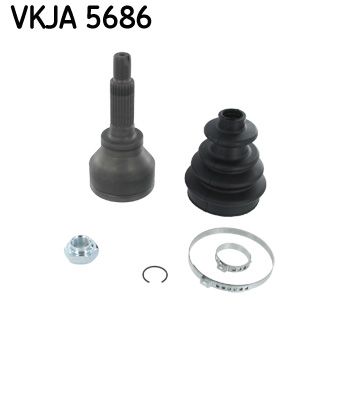 Шарнирный комплект, приводной вал SKF VKJA 5686