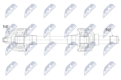Приводной вал NTY NPW-BM-242