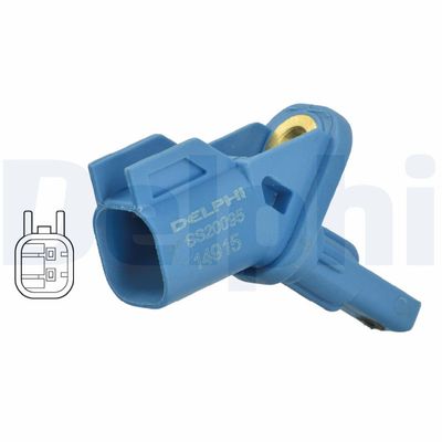 Датчик, частота вращения колеса DELPHI SS20095