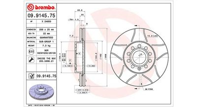Тормозной диск MAGNETI MARELLI 360406050505
