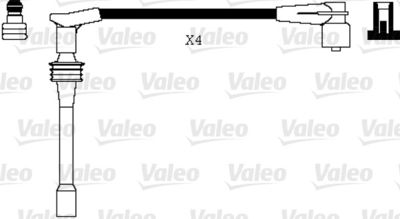 Augstsprieguma vadu komplekts VALEO 346098